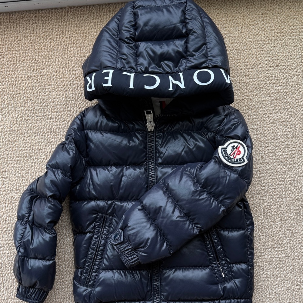 Moncler Slazman Down Navy Puffer Jacket